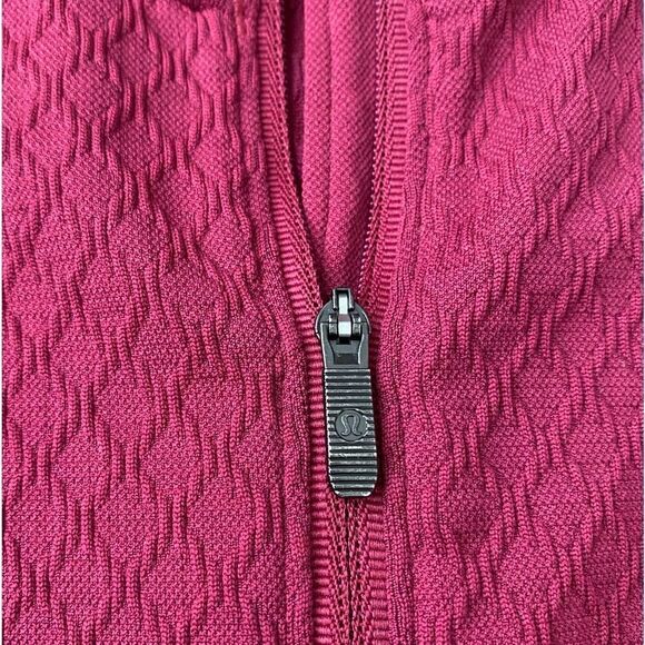 Lululemon Rest Less 1/2 Zip Ruby Star 10 W3BE1S - Picture 4 of 8